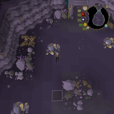 North-west golem safespot