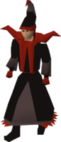 Dark mystic robes on Body Type A.