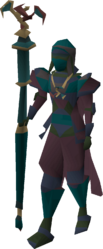 The full set of lunar equipment on body type B.
