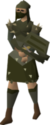The full Karil's armour set on body type B.