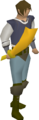 Gilded scimitar