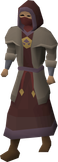 A player wearing Xerician robes.
