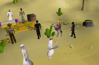 A second stranger spawning whilst the first is still around.