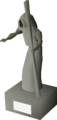 A statue and classic depiction of Zamorak