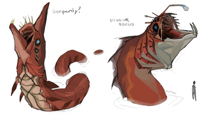 Another early concept of the Leviathan, by Mod Jerv.