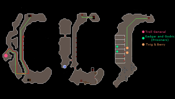 The Troll Stronghold Dungeon