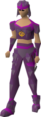 Ancient blessed dragonhide armour on body type B.