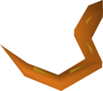 A detailed image of a Raw lava eel