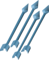 Four ice arrows
