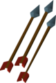Three rune arrows