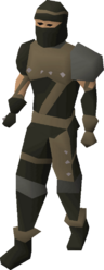 Rogue armour on body type A.