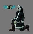 Antisanta outfit work-in-progress.