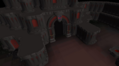 A screenshot of the Theatre of Blood entrance, shown during a livestream on 22/02/2018