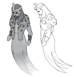 Concept art of Pharaoh Osmumten by Mod Jerv.