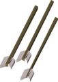 Three flighted ogre arrows
