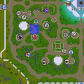 Eluned's location in Prifddinas