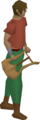 Terracotta shoes
