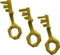 Three Larran's keys