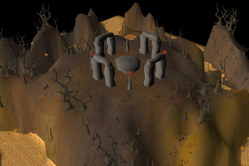 The inside of the Fire Altar.
