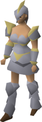 The full Armadyl armour set on body type B.