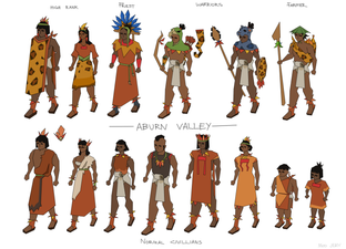 Concept art for Auburnvale citizens, by Mod Jerv.