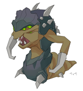 An early concept of the Phantom Muspah, by Mod Jerv.