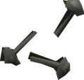Three rivets