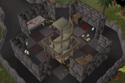 The 1st floor[UK]2nd floor[US].