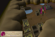 Sigmund's ring of life teleports him to safety.