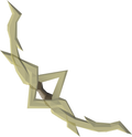 The Crwys corrupted bow of Faerdhinen.