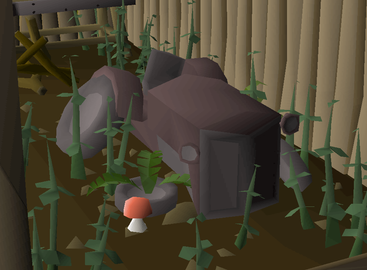 The ancient machinery, a tractor, in tribute to Reddit user GentleTractor.