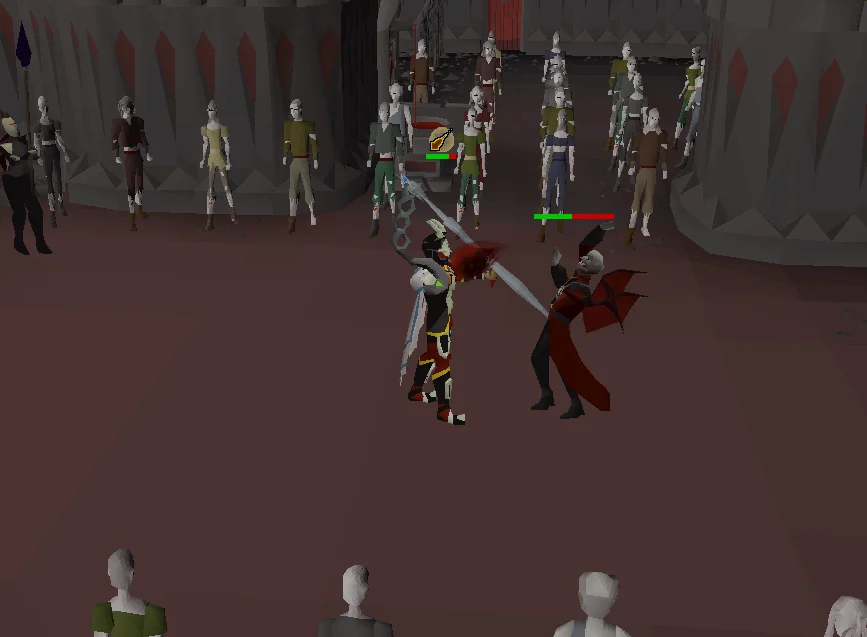 The player confronts Ranis Drakan with the Ivandis flail.