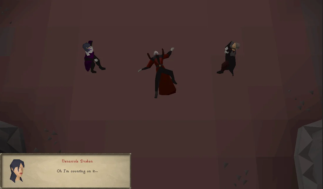 Vanescula and Vanstrom discover Ranis' corpse.