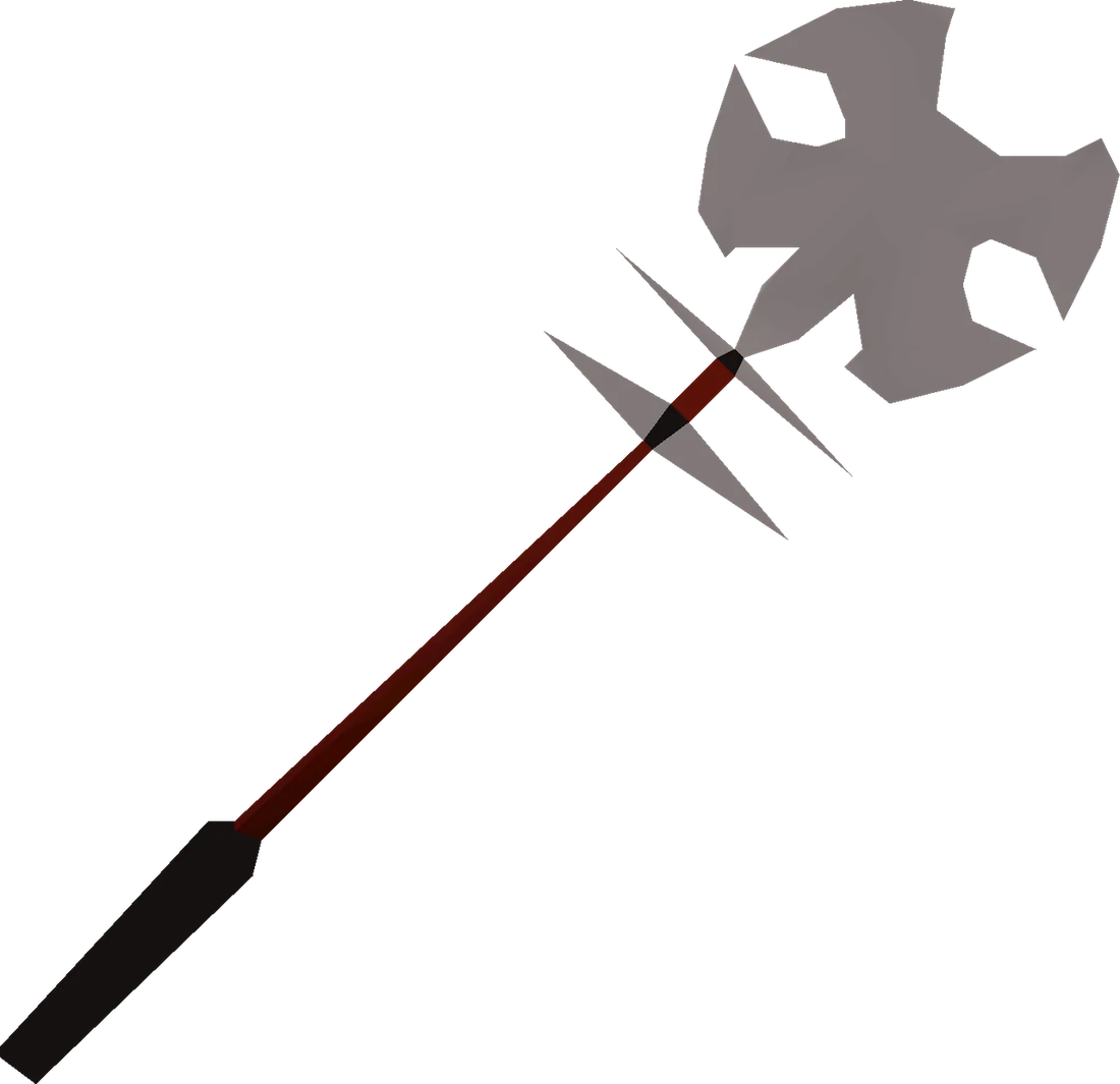Anger battleaxe detail
