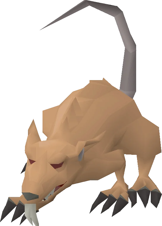 Angry giant rat (level 45, 1)