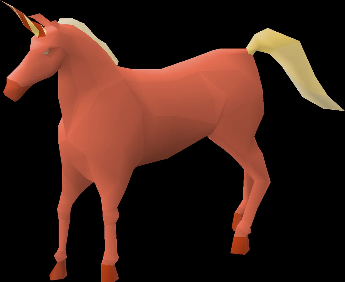 Angry unicorn