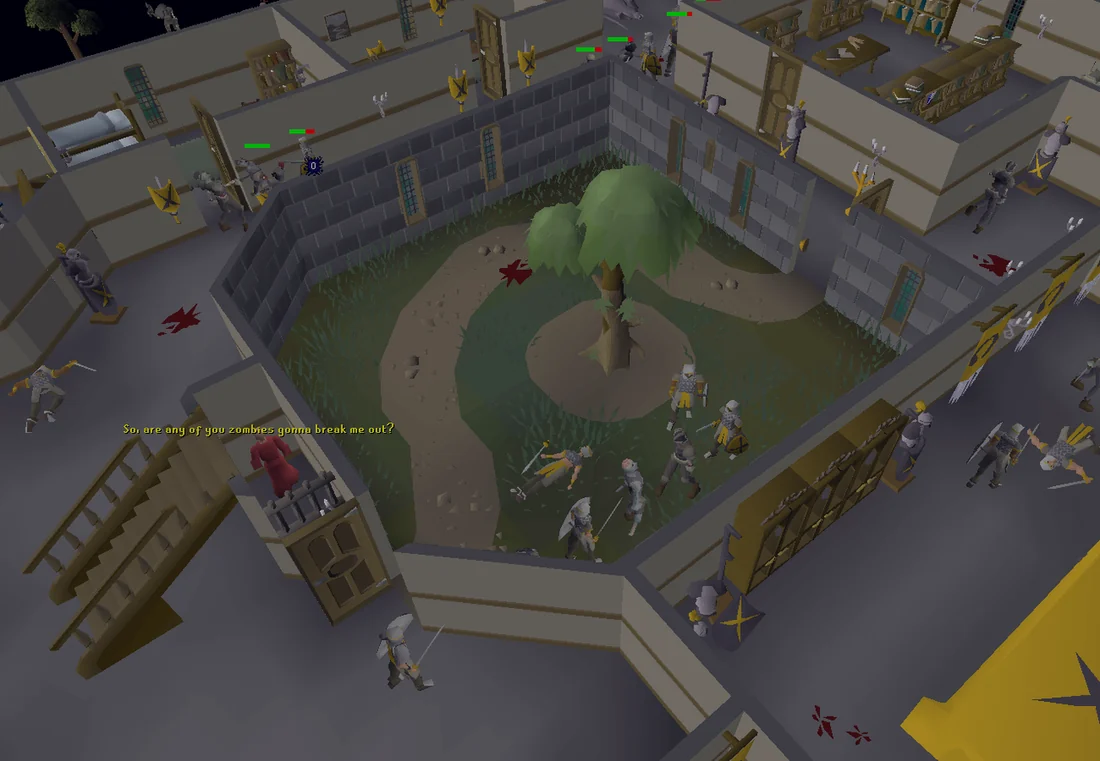 Armoured zombies lay siege to Varrock Palace!