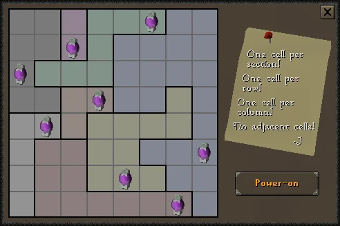 Desert Treasure II - golem puzzle solution