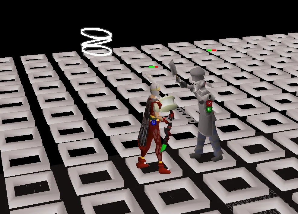 Fighting the Culinaromancer.