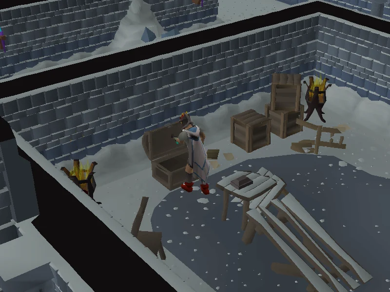 The player investigates the Ghorrock Dungeon on behalf of the Mahjarrat.