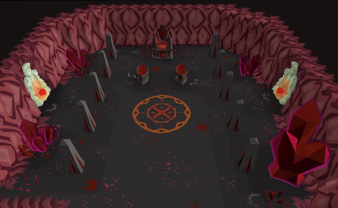 The temple housing an unstable altar.