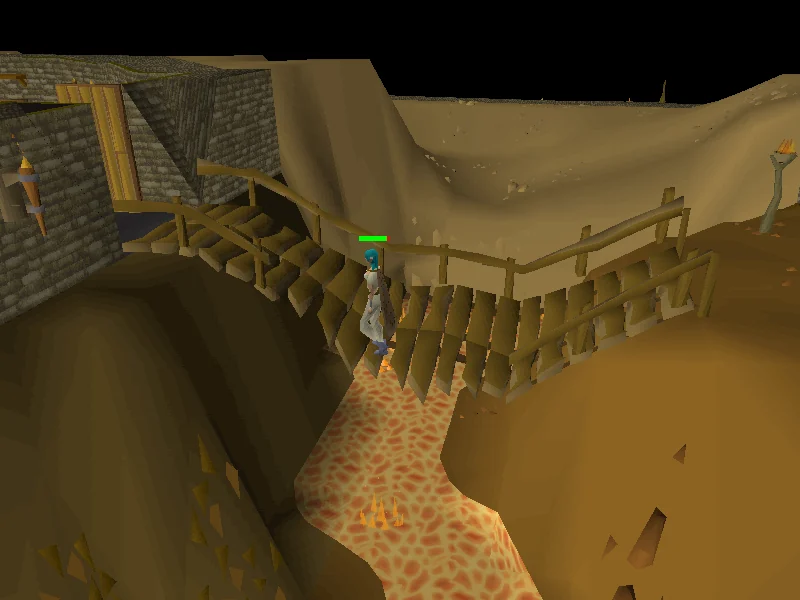 The unsteady bridge.