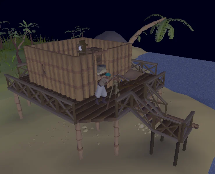 Colin sees a mermaid through Ithoi's telescope.