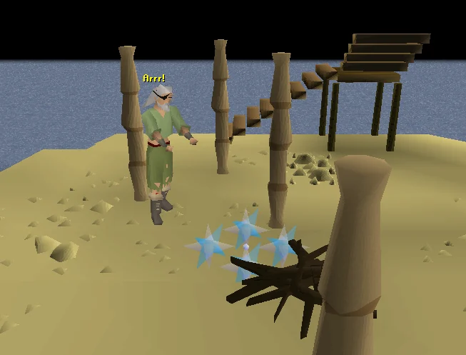 Ithoi runs out to extinguish your fire, proving that he is faking the curse.