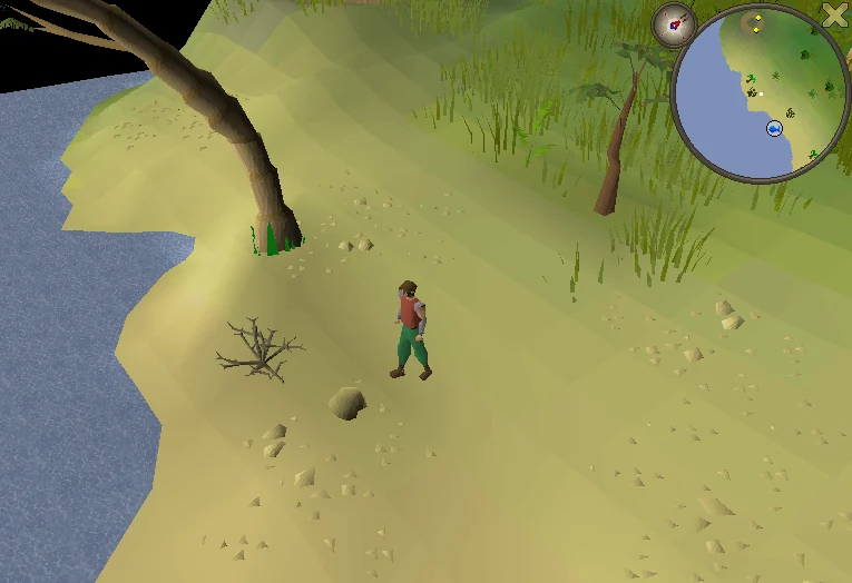 Dig here to find the Demonic Doll