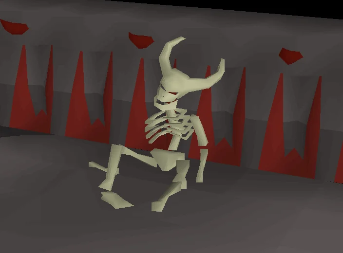 The dead demon.