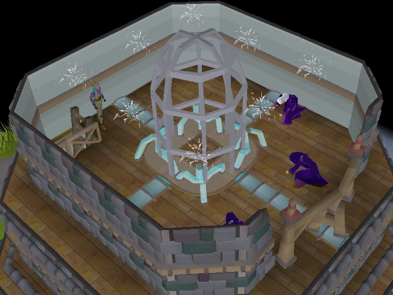 The alchemists begin to create a homunculus.