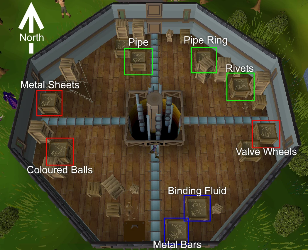 Repair Supplies Location