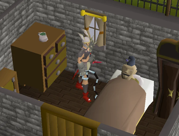 Sithik is turned into an ogre.